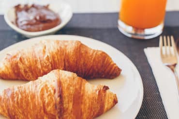 Fresh and delicious breakfast in hotel restaurant F&B forecasting